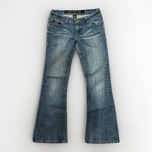 Urban Behavior Jeans Women’s 0 Y2K Low Rise Flare Denim